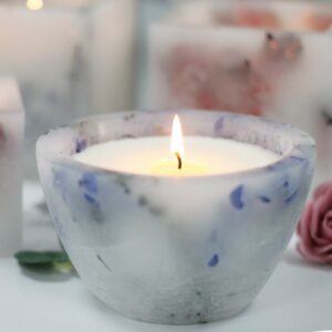 Large Bowl soya candle - Luxury enchanted glowing candle