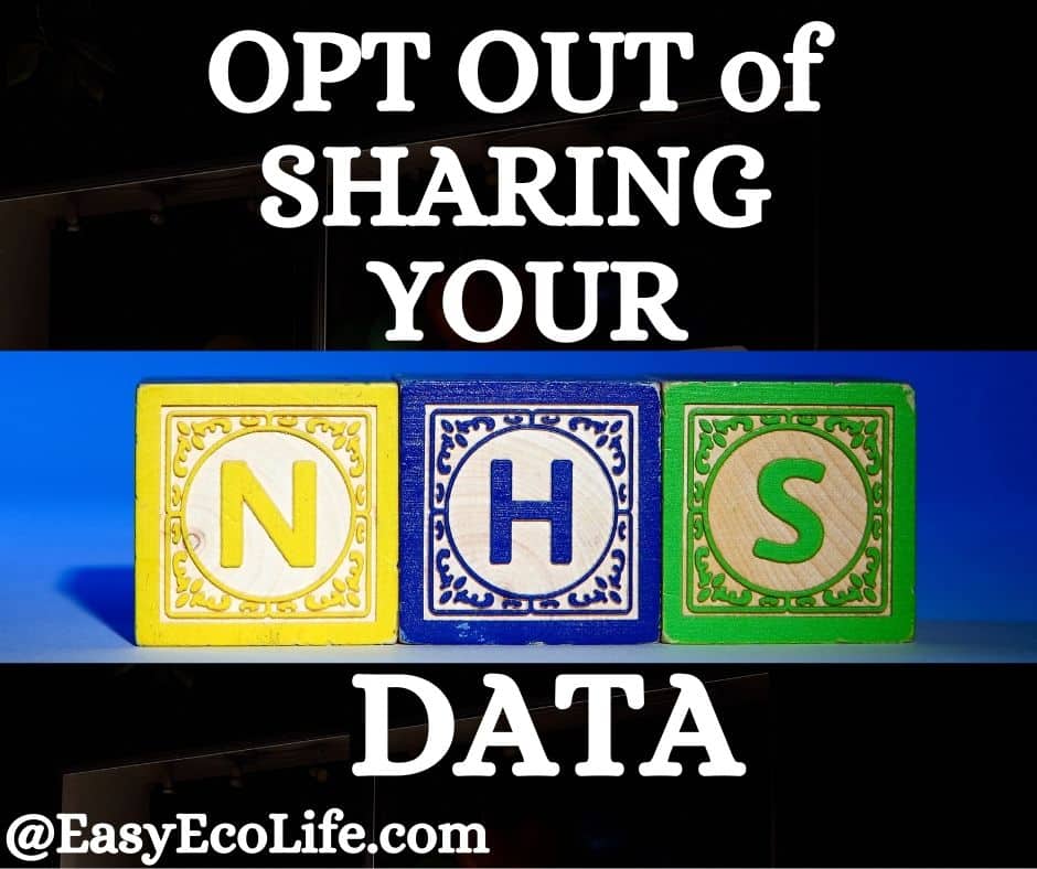 Opt out of Sharing YOUR NHS Data